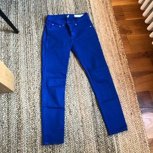 Used Rag & Bone cobalt Capri sz 27